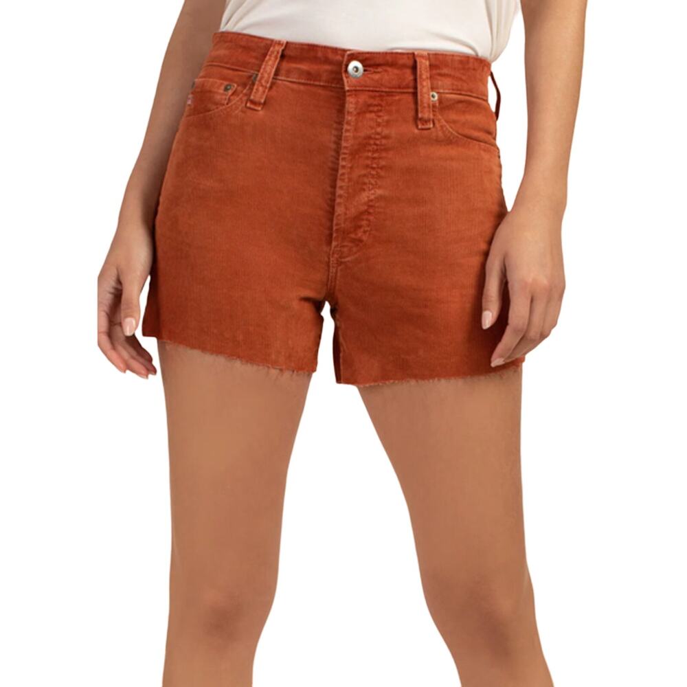 AG Adriano Goldschmeid Womens size 33 shorts Alexxis cord high rise Wedgie